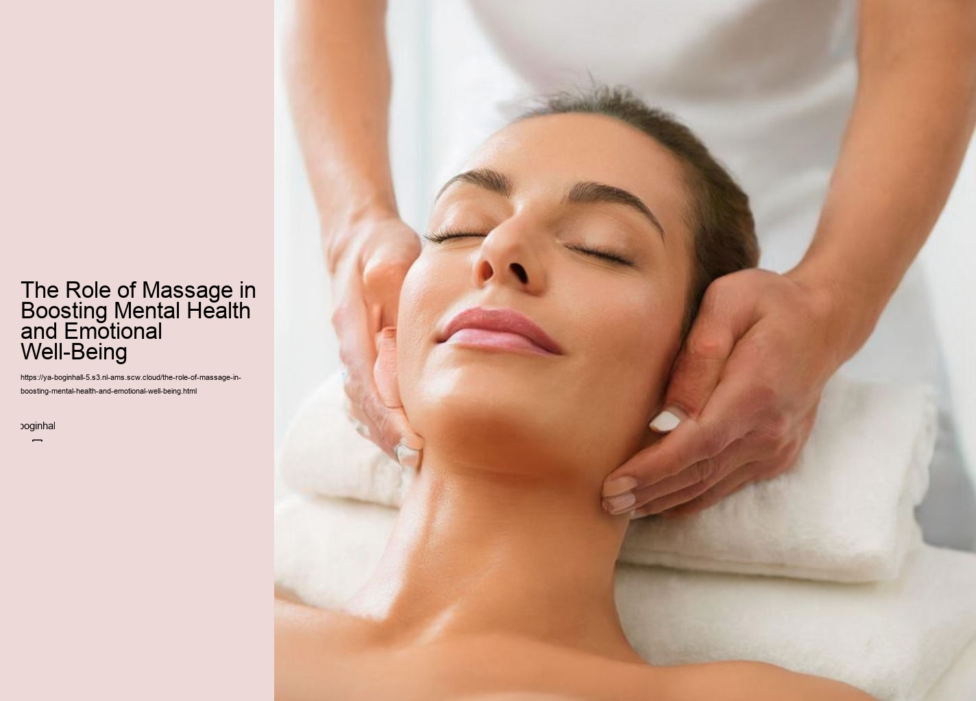 The Role of Massage in Boosting Mental Health and Emotional Well-Being